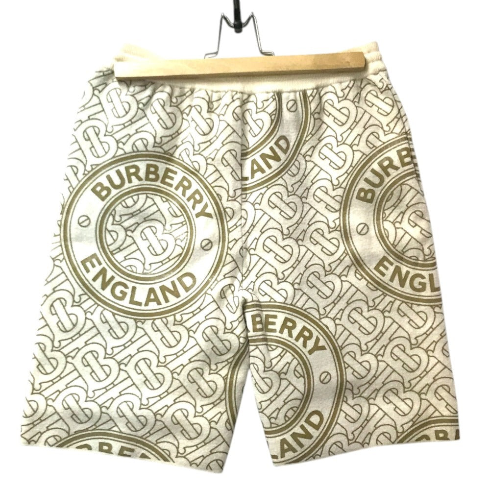 BURBERRY 8053763 Logo TB Apparel shorts Shorts wool / polyester Beige Used