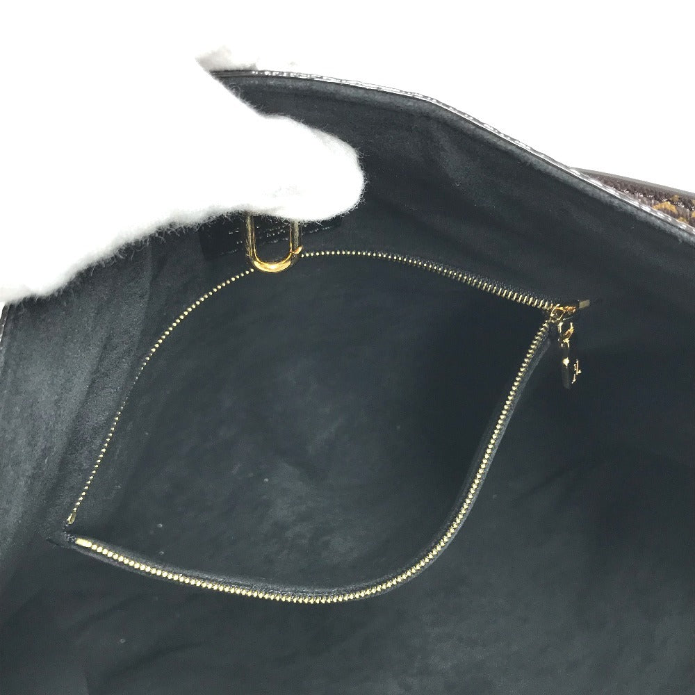 LOUIS VUITTON M13137 Monogram Nova MM Nova MM Double Chain Bag Tote Bag Shoulder Bag Shoulder Bag Leather Noir Black/Brown Used