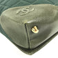 CHANEL CC CC Mark logo Chocolate bar Bag Shoulder Bag Tote Bag Shoulder Bag Nylon / Leather khaki Used