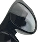 CHANEL 71465A Logo CC CC Mark Matelasse Quilted glasses glasses eyewear glasses sunglasses Plastic Black/Gold Used