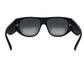 CHANEL 71465A Logo CC CC Mark Matelasse Quilted glasses glasses eyewear glasses sunglasses Plastic Black/Gold Used
