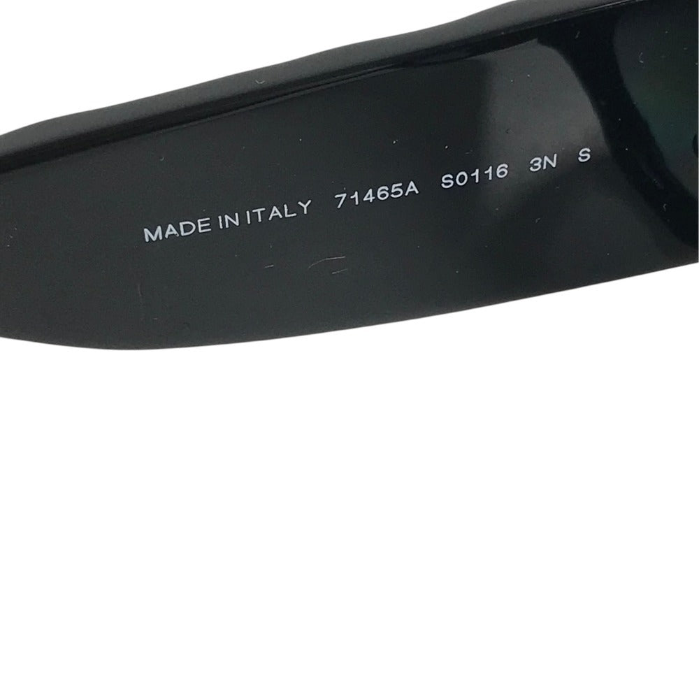 CHANEL 71465A Logo CC CC Mark Matelasse Quilted glasses glasses eyewear glasses sunglasses Plastic Black/Gold Used