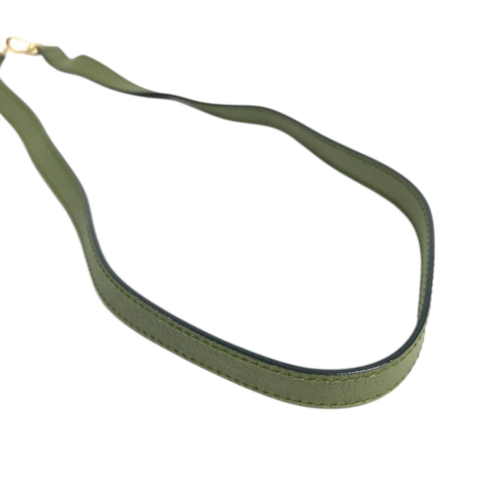 GUCCI 000 121 vintage Bamboo 2WAY bag Hand Bag Shoulder bag Tote Bag Shoulder Bag suede Green Used