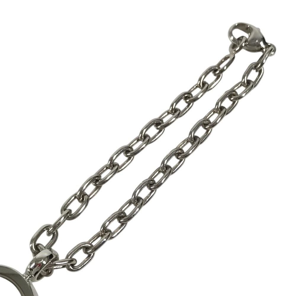 CARTIER T1220148 Charm Key Holder Bag Charm 2C Decor Charm Logo Necklace Choker Chain Necklace Accessory Pendant top Metal Silver Used