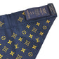 LOUIS VUITTON GI1261 Dog Bandana MM Dog Bandana MM Pet dog Collar cotton Red/Navy Used