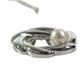 TASAKI Logo pearl Accessories Jewelry Chain Necklace Necklace Metal Silver Used