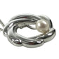 TASAKI Logo pearl Accessories Jewelry Chain Necklace Necklace Metal Silver Used