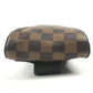 LOUIS VUITTON N51994 Damier Geronimos old Bag Shoulder Bag Waist Pouch body bag Damier Canvas Ebene Brown Used