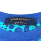 LOUIS VUITTON 不明 Kusama Yayoi Collaboration LV x YK All Over Pumpkin Crew Neck Short-sleeved apparel top, polka dot shirt, T-shirt RW232H knit cotton blue/Green Used