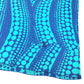 LOUIS VUITTON 不明 Kusama Yayoi Collaboration LV x YK All Over Pumpkin Crew Neck Short-sleeved apparel top, polka dot shirt, T-shirt RW232H knit cotton blue/Green Used