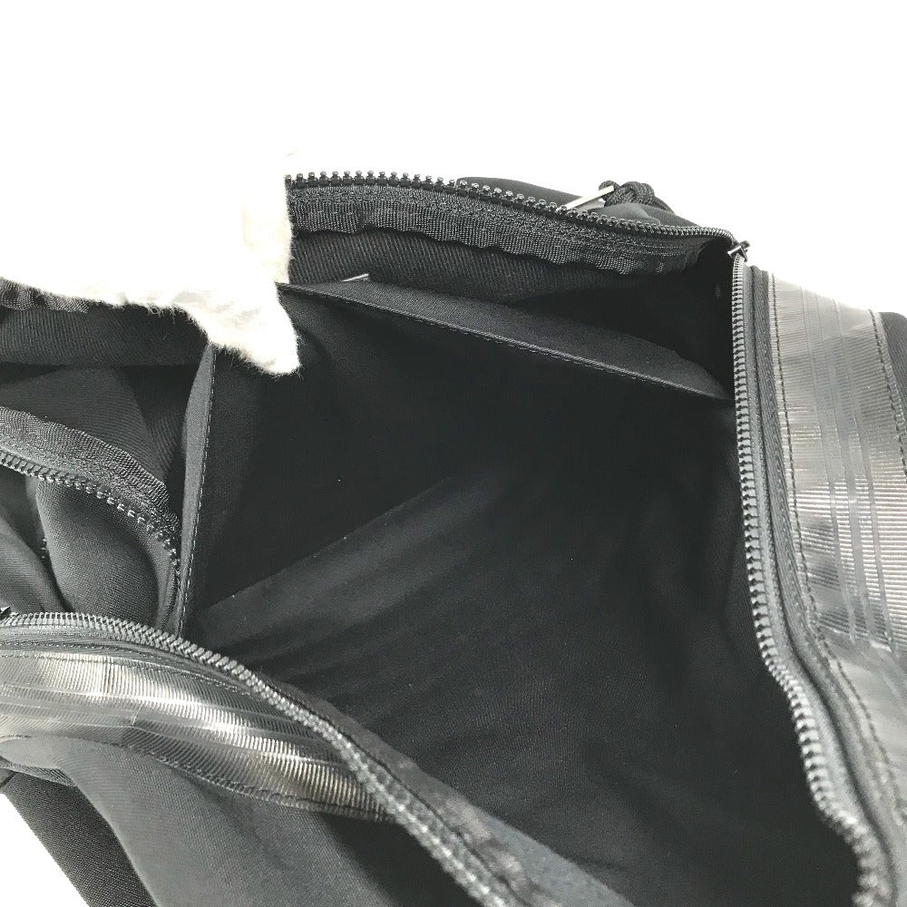 Dior logo backpack bag Backpack Canvas Black Used