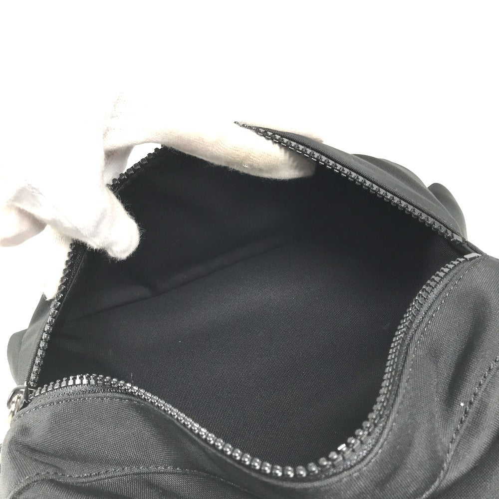 Dior logo backpack bag Backpack Canvas Black Used