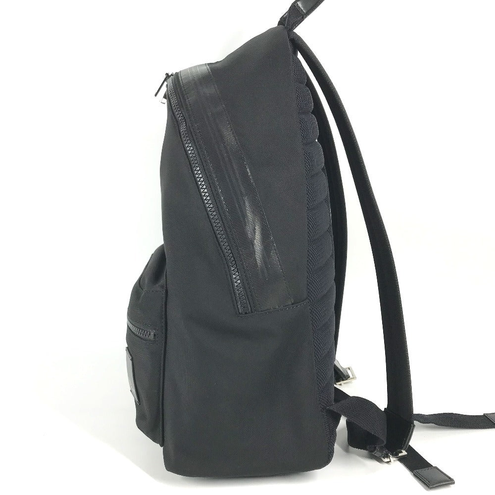 Dior logo backpack bag Backpack Canvas Black Used