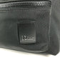 Dior logo backpack bag Backpack Canvas Black Used