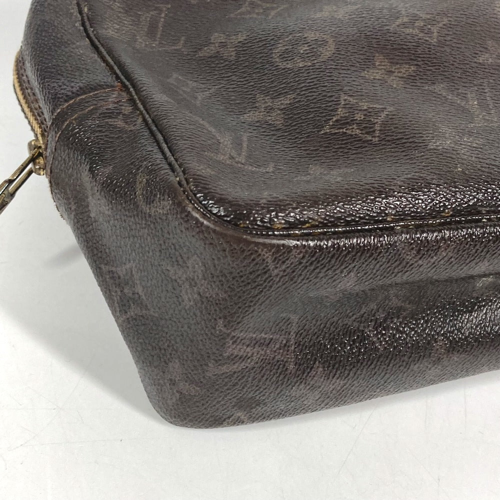 LOUIS VUITTON M47522 Monogram Trousse Toilette 28 Trousse Toilette 28 Cosmetics Pouch Clutch Bag Cosmetics Pouch MonogramCanvas Brown Used