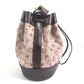 LOUIS VUITTON M92686 Monogram mini Noelie Bag Hand Bag Drawstring Bag Shoulder Bag Monogram Mini Canvas Slys Red Used
