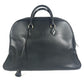 HERMES vintage Sampron Bag Hand Bag Travel Bag Duffle Bag Ardennes Black/GoldHardware Used