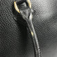 HERMES vintage Sampron Bag Hand Bag Travel Bag Duffle Bag Ardennes Black/GoldHardware Used