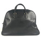 HERMES vintage Sampron Bag Hand Bag Travel Bag Duffle Bag Ardennes Black/GoldHardware Used