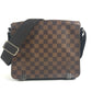LOUIS VUITTON N41031 Damier District NM PM District NM PM Bags Flap Crossbody Messenger Bag Shoulder Bag Damier Canvas Brown Used