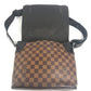 LOUIS VUITTON N41031 Damier District NM PM District NM PM Bags Flap Crossbody Messenger Bag Shoulder Bag Damier Canvas Brown Used
