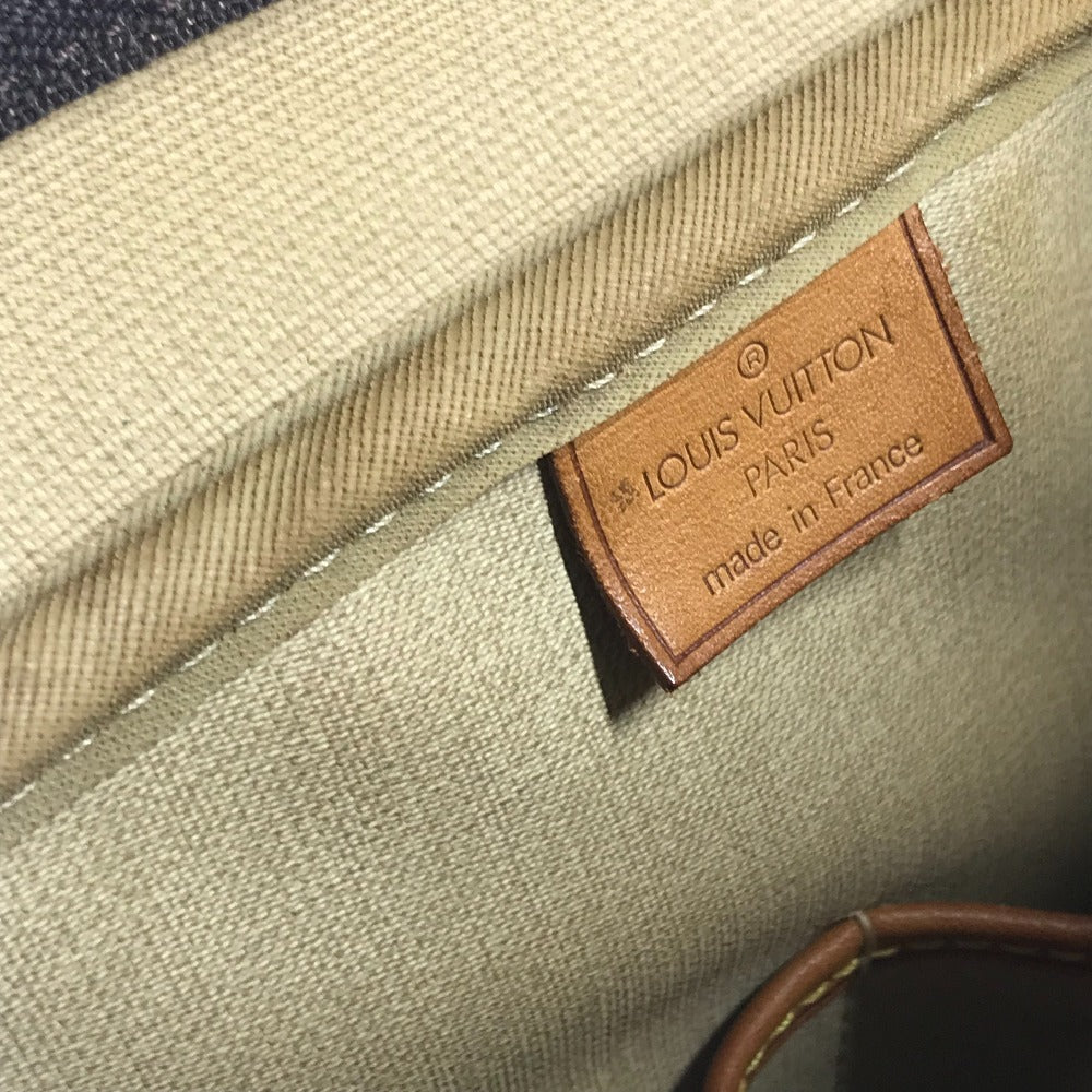 LOUIS VUITTON M47270 Monogram Deauville Bags Tote Bag Mini Duffle Bag Hand Bag MonogramCanvas Brown Used