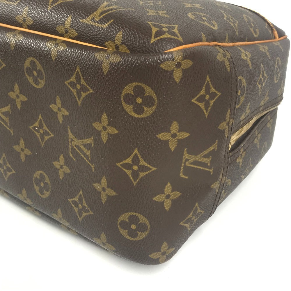 LOUIS VUITTON M47270 Monogram Deauville Bags Tote Bag Mini Duffle Bag Hand Bag MonogramCanvas Brown Used