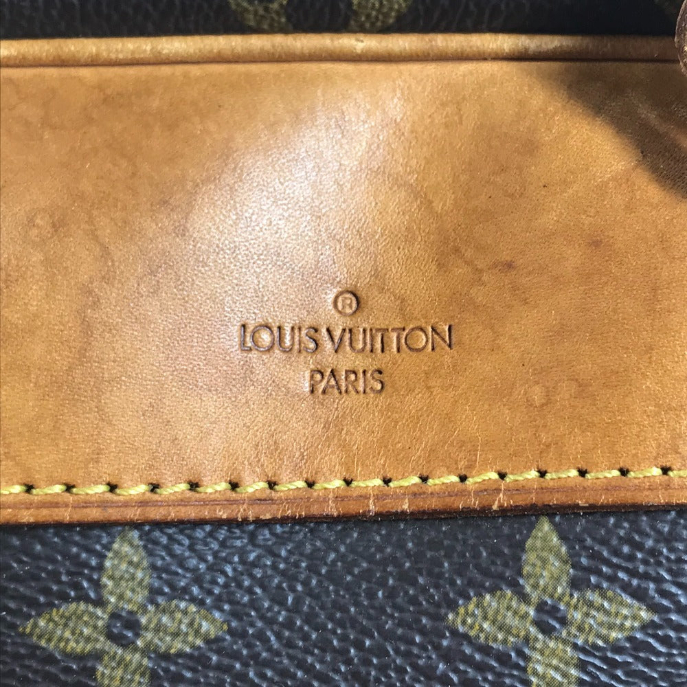 LOUIS VUITTON M47270 Monogram Deauville Bags Tote Bag Mini Duffle Bag Hand Bag MonogramCanvas Brown Used