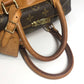LOUIS VUITTON M47270 Monogram Deauville Bags Tote Bag Mini Duffle Bag Hand Bag MonogramCanvas Brown Used
