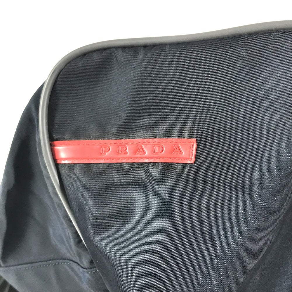 PRADA 4V0368 PRADA SPORT logo 2-Way Bag, Travel Bag, Shoulder Bag Duffle Bag Nylon Navy/gray Used