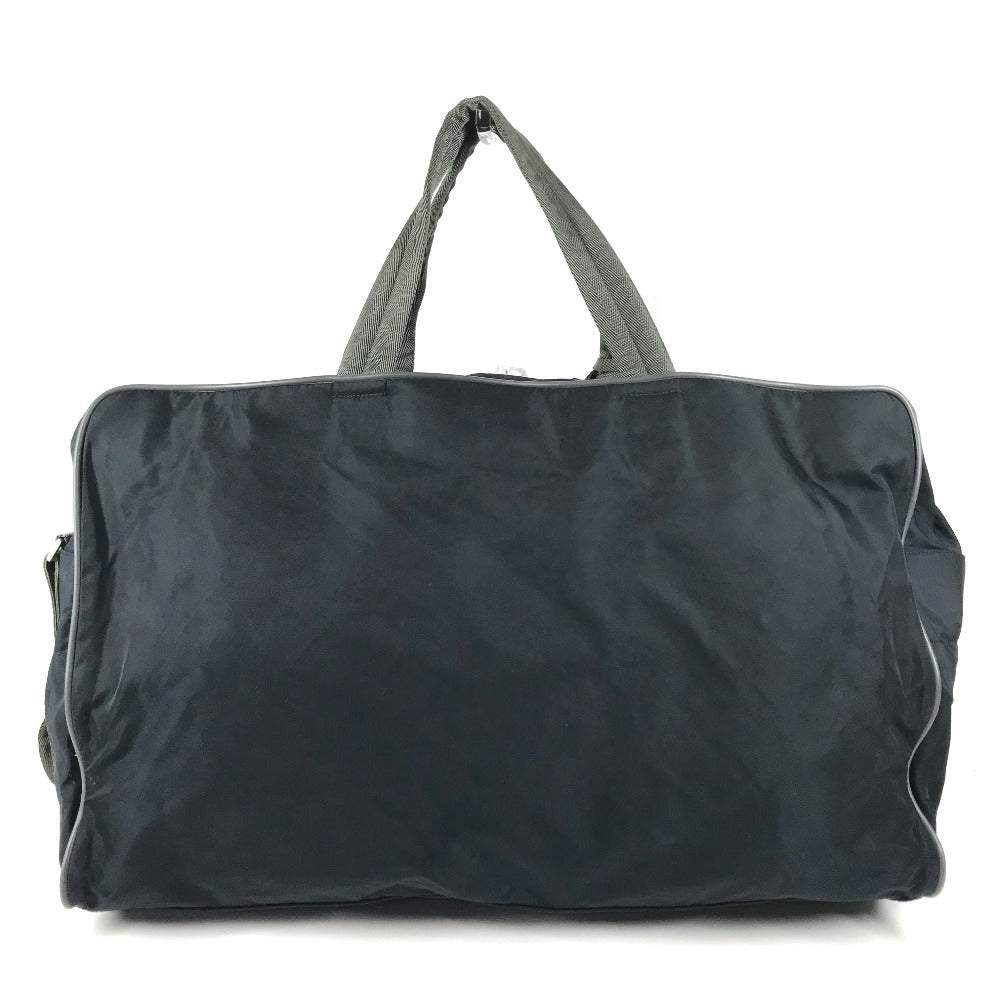 PRADA 4V0368 PRADA SPORT logo 2-Way Bag, Travel Bag, Shoulder Bag Duffle Bag Nylon Navy/gray Used