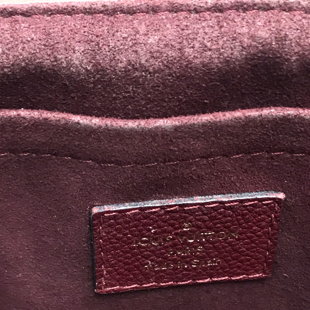 LOUIS VUITTON M43715 Monogram Saint-Placide One-Shoulder Bag in Monogram Canvas, Women's, Bordeaux Brown