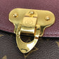 LOUIS VUITTON M43715 Monogram Saint-Placide One-Shoulder Bag in Monogram Canvas, Women's, Bordeaux Brown