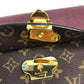 LOUIS VUITTON M43715 Monogram Saint-Placide One-Shoulder Bag in Monogram Canvas, Women's, Bordeaux Brown