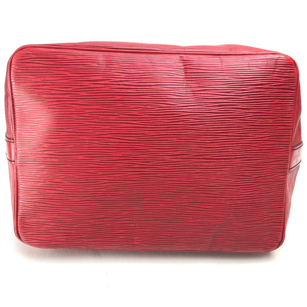 LOUIS VUITTON M44107 Epi Petit Noe One-Shoulder Bag, Epi Leather, Women's, Castilian Red