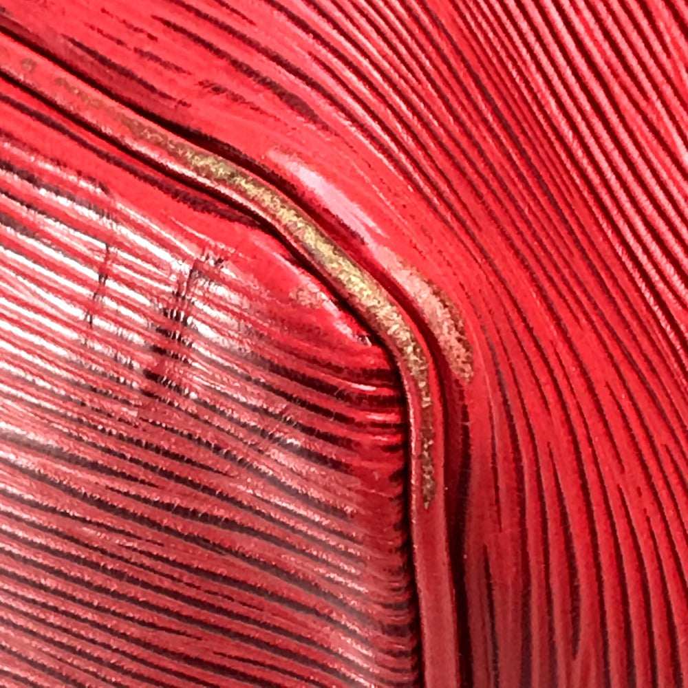 LOUIS VUITTON M44107 Epi Petit Noe One-Shoulder Bag, Epi Leather, Women's, Castilian Red