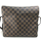 LOUIS VUITTON N45255 Damier Naviglio Messenger Bag Shoulder Bag Damier Canvas Women's Ebene Brown