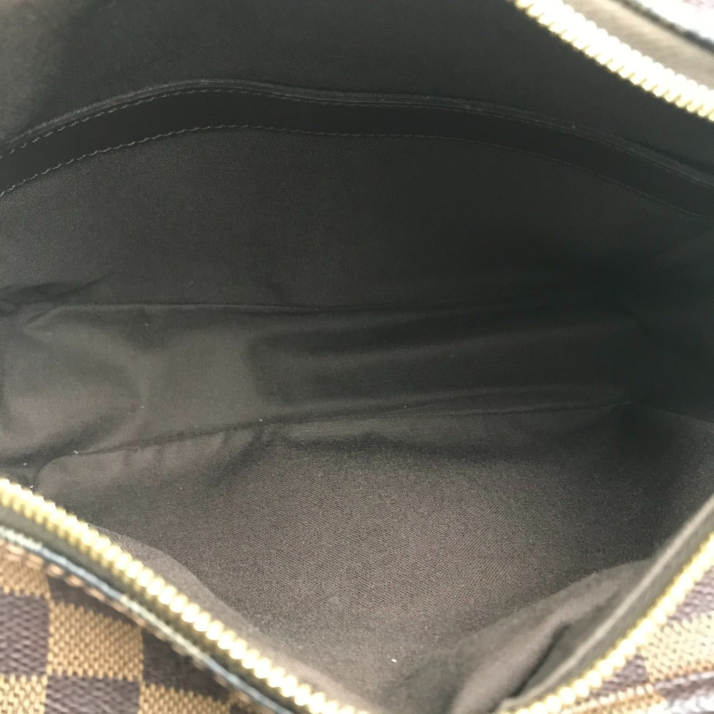LOUIS VUITTON N45255 Damier Naviglio Messenger Bag Shoulder Bag Damier Canvas Women's Ebene Brown