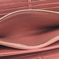 LOUIS VUITTON M62318 Monogram Zippy Venice Long Wallet Patent Leather Women's Ville Rose Pink Beige
