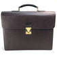 LOUIS VUITTON M30036 タイガ セルヴィエット モスコバ カバン ハンドバッグ ビジネスバッグ タイガレザー メンズ アカジュー ボルドー系