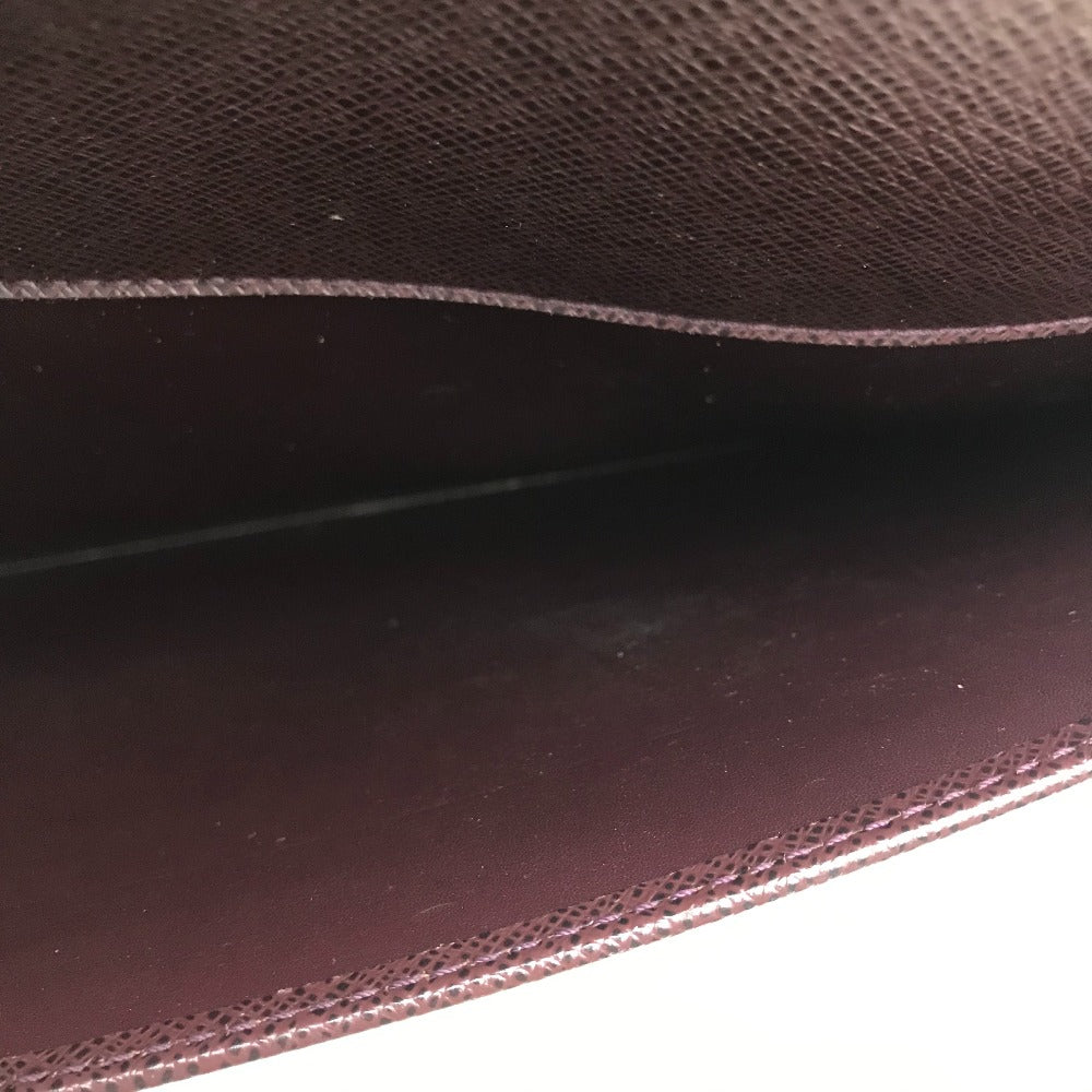 LOUIS VUITTON M30036 タイガ セルヴィエット モスコバ カバン ハンドバッグ ビジネスバッグ タイガレザー メンズ アカジュー ボルドー系