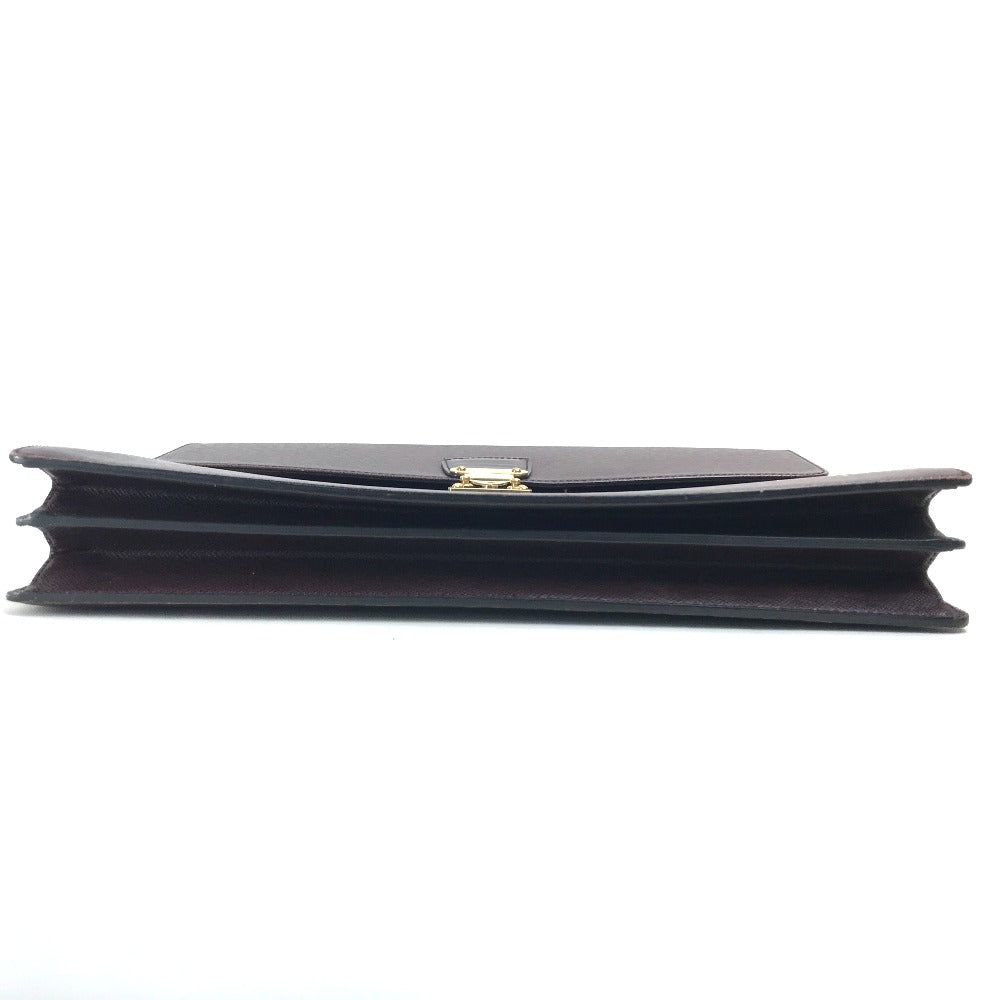 LOUIS VUITTON M30036 タイガ セルヴィエット モスコバ カバン ハンドバッグ ビジネスバッグ タイガレザー メンズ アカジュー ボルドー系