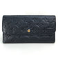 LOUIS VUITTON M60258 モノグラムアンプラント ポルトフォイユ・ヴィルトゥオーズ 長財布 モノグラムアンプラントレザー レディース アンフィニ ネイビー