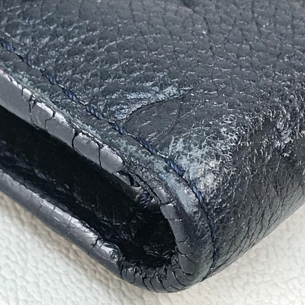 LOUIS VUITTON M60258 モノグラムアンプラント ポルトフォイユ・ヴィルトゥオーズ 長財布 モノグラムアンプラントレザー レディース アンフィニ ネイビー
