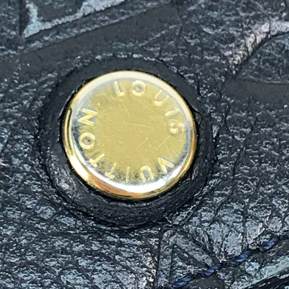 LOUIS VUITTON M60258 モノグラムアンプラント ポルトフォイユ・ヴィルトゥオーズ 長財布 モノグラムアンプラントレザー レディース アンフィニ ネイビー