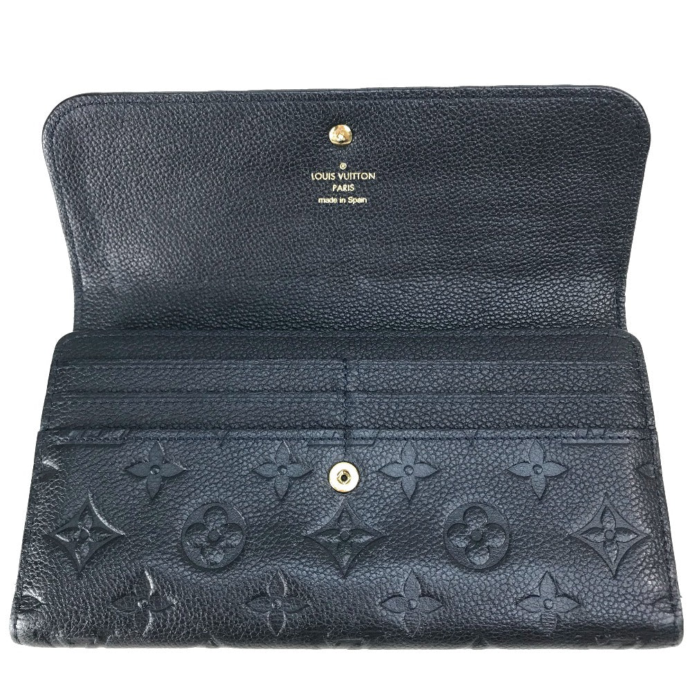 LOUIS VUITTON M60258 モノグラムアンプラント ポルトフォイユ・ヴィルトゥオーズ 長財布 モノグラムアンプラントレザー レディース アンフィニ ネイビー