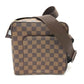 LOUIS VUITTON N41442 Damier Olaf PM Shoulder Bag, Pochette, Damier Canvas, Unisex, Ebene Brown