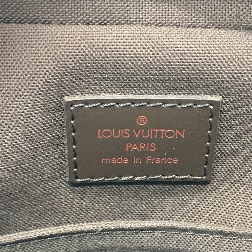 LOUIS VUITTON N41442 Damier Olaf PM Shoulder Bag, Pochette, Damier Canvas, Unisex, Ebene Brown