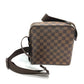 LOUIS VUITTON N41442 Damier Olaf PM Shoulder Bag, Pochette, Damier Canvas, Unisex, Ebene Brown