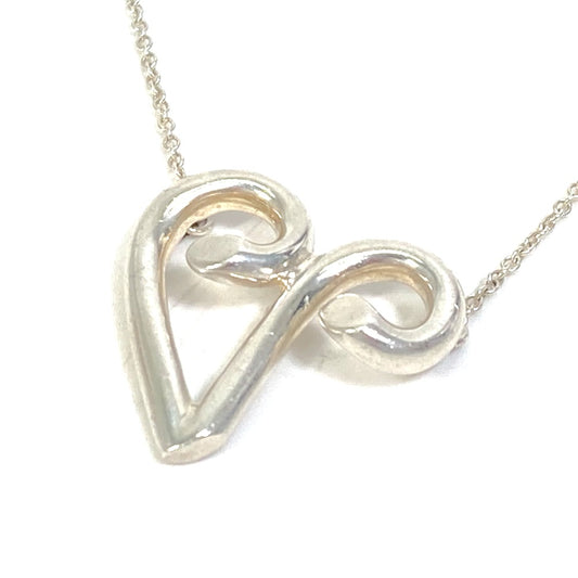 TIFFANY &amp; Co. V Initial Paloma Picasso Pendant Necklace in 925 Sterling Silver for Women
